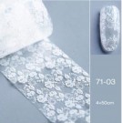 Transfer Foil 3D lace effect - Design : 71-03 thumbnail